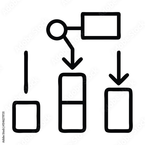 a set of Business icons as presentation board business presentation business growth | Premium Vector
