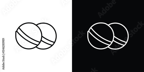 Bath salts bomb icon in black. flat graphic vector icon