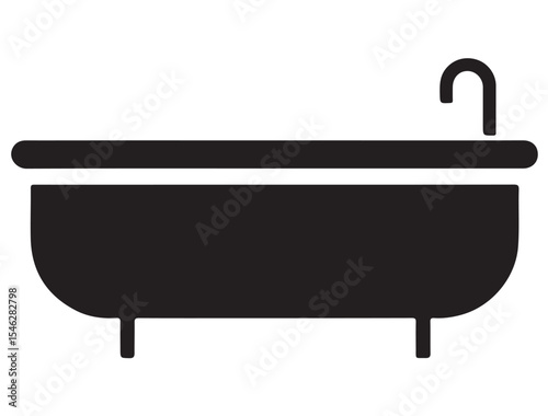 BATHTUB SILHOUETTE