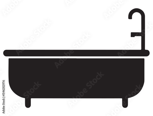 BATHTUB SILHOUETTE