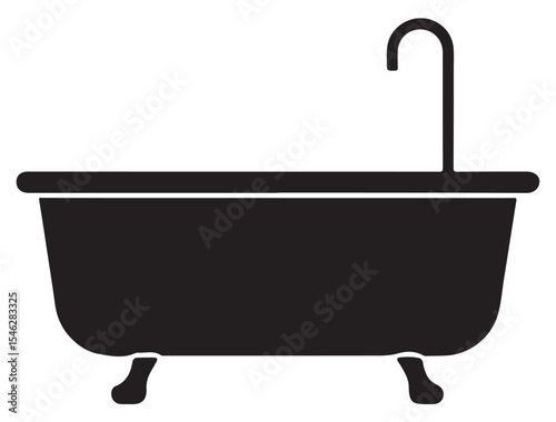 BATHTUB SILHOUETTE