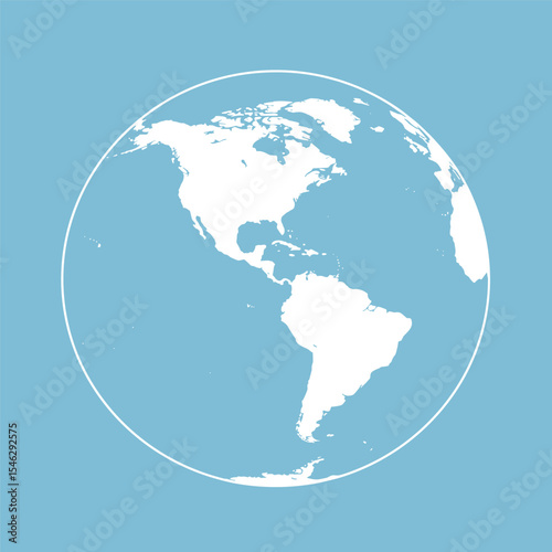 World globes maps set. Europe, Asia, North and South America, Oceania, Africa globe maps. Earth globe icons isolated on blue background. Vector illustration