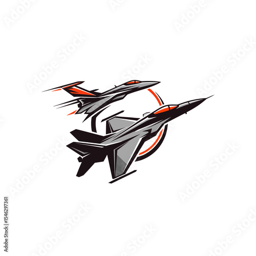 Fighter Planes Jet Logo Very Cool