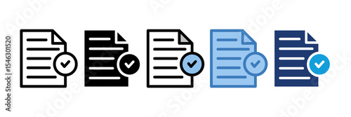 Approval Icon Element For Design