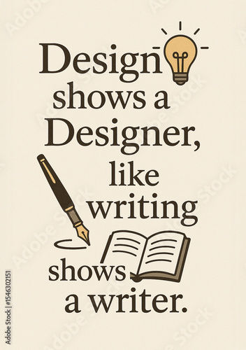 Sufi-Inspired Poster Declaring That Every Seen Design Reveals an Unseen but Near and Intentional Divine Designer