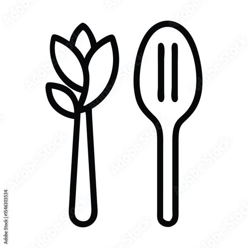 Kitchen Utensil Vector Illustration  Premium Vector