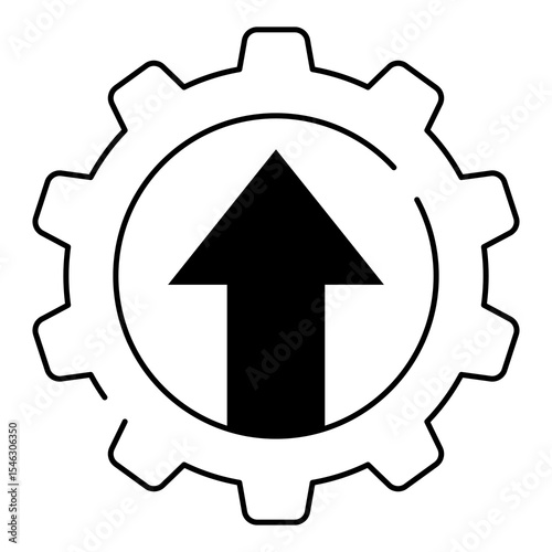 update icon, simple design, vector illustration