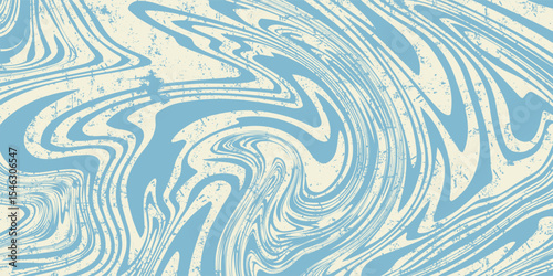 Groovy hippie 70s backgrounds. Waves, swirl, twirl pattern