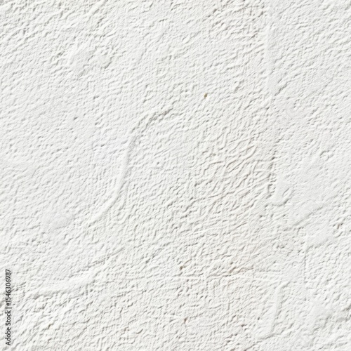 White textured wall with rough surface. Seamless pattern.