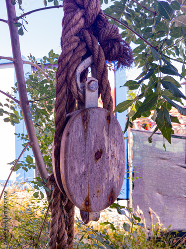 Ropes in small navy museum