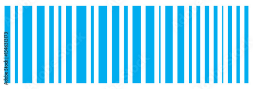 Stylized QR Code Illustration White Lines on Black Background, Modern Design Element