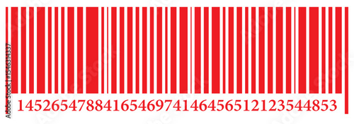 Barcode isolated on white background, Simple fake bar code, barcode scratched vector illustration , barcode icon for selling, Product Barcode, Trendy bar code for web icon