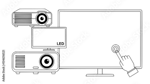 clean and modern depiction of a server unit, suitable for showcasing contemporary IT infrastructure and advanced computing solutions