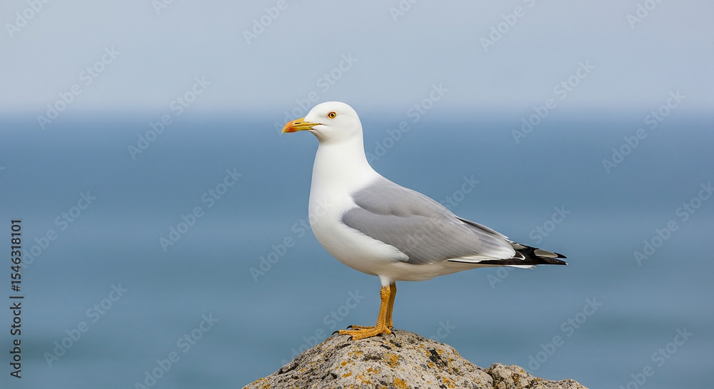 Obraz premium seagull on the rock
