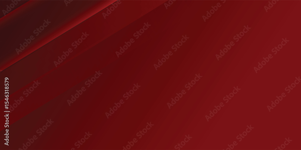 Obraz premium Abstract wide banner background with 3d shadow geometric shapes decoratoin
