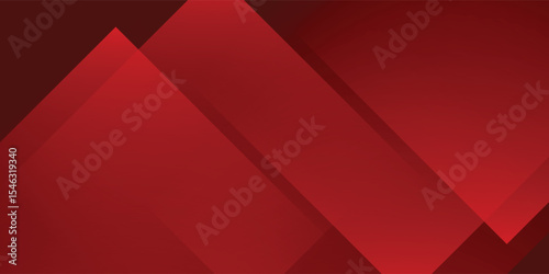 Red abstract background. Dynamic shapes composition. Eps10 vector