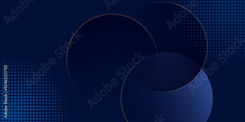 Abstract blue background poster with dynamic. Modern dark blue gradient abstract background in blue background. Colorful geometric background. Fluid shapes composition. Modern vibrant imac color.