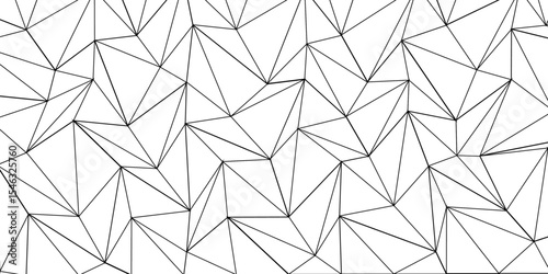 Abstract elegant background black line texture. Abstract black geometric overlapping hexagon pattern abstract futuristic background design. data concept. vector illustration.	