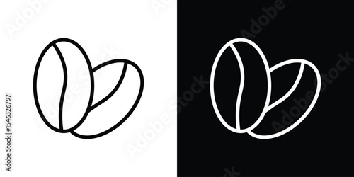 Coffee icon in black. flat graphic vector icon