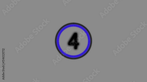 creative circle 9 seconds countdown animation 9 second circle timer countdown creativity, data, days, design, futuristic, hour, icon count, countdown.