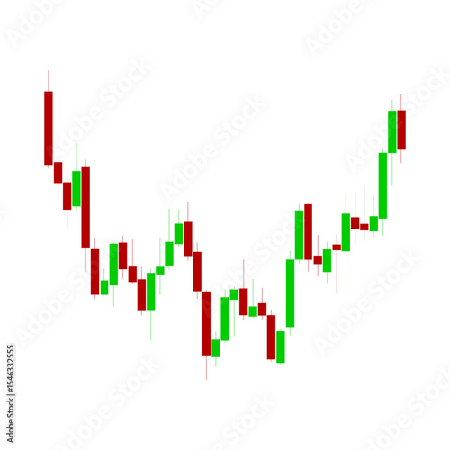 Japanese candlestick chart. A tool for visual analysis of prices in financial markets. Evaluation of price behavior over a certain period of time. Technical analysis tool. Trading and investing.
