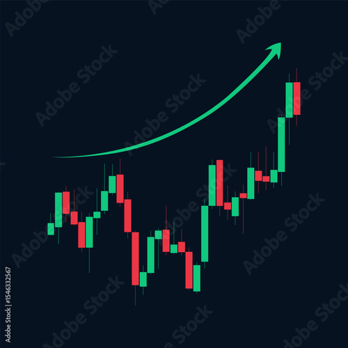Candlestick chart. A tool for technical analysis. Trading and investing. Analysis of prices in financial markets. Japanese candlesticks.