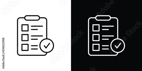Compliance icon in black. flat graphic vector icon