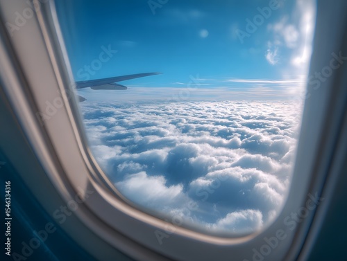 view from the plane window