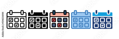 Calendar Icon Element For Design