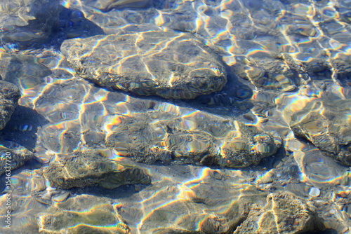 Fototapeta Naklejka Na Ścianę i Meble -  stones in water