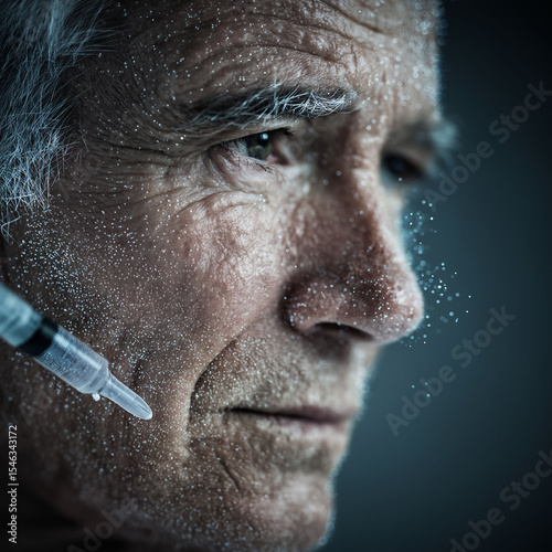 Biohacking technology longevity. Aging reversal technology using nano-enhancement in a lab setting.