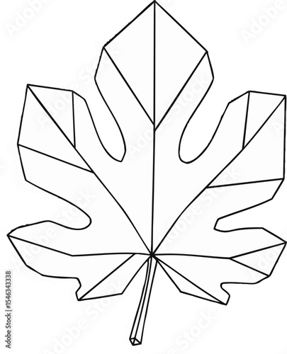 Origami Palm Frond