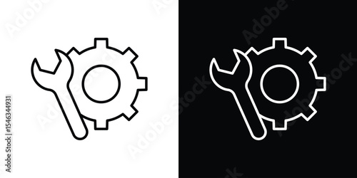 Customize icon in black. flat graphic vector icon