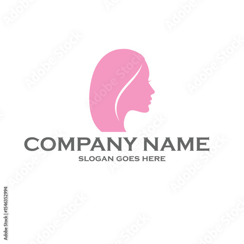 Abstract design concept for beauty salon, spa, massage, cosmetic shop