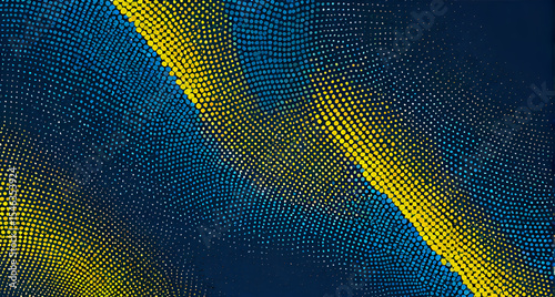 yellow and blue background