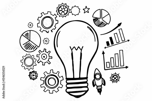 Innovative Business Concept with Idea Generation and Growth Elements

