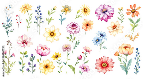 spring flowers background