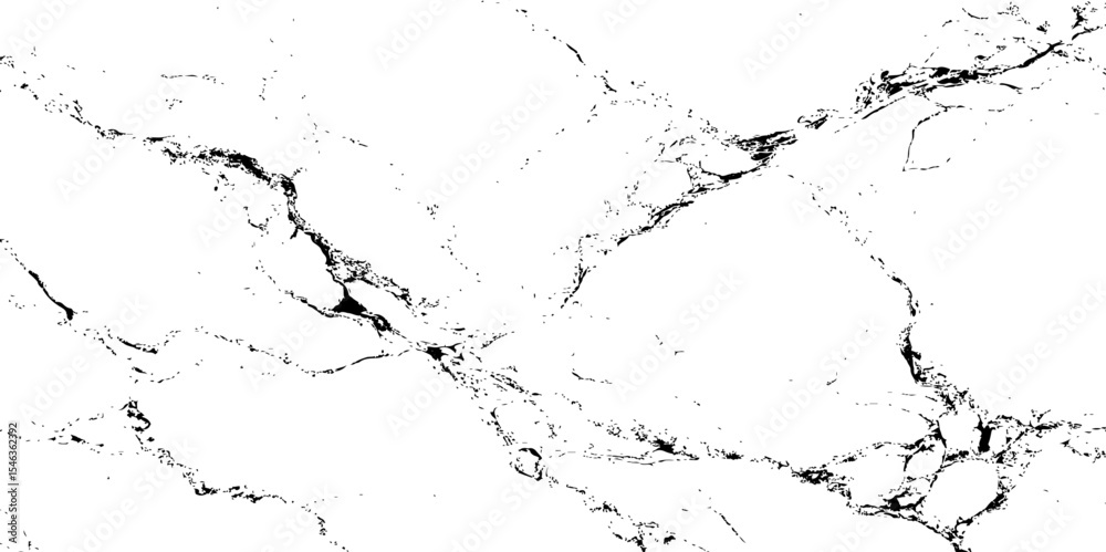 Fototapeta premium Elegant black and white marble texture with fine natural vein patterns. Ideal for backgrounds, luxury branding, interior design visuals, and digital art projects. High-resolution abstract&nbsp;stone&nbsp;design