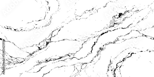 Elegant black and white marble texture with fine natural vein patterns. Ideal for backgrounds, luxury branding, interior design visuals, and digital art projects. High-resolution abstract stone design