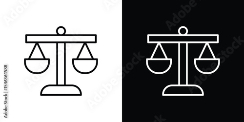 Ethics icon in black. flat graphic vector icon