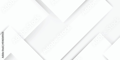 Abstract white background. Minimal geometric white light background abstract design. Vector Illustration