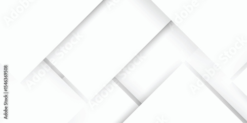 Abstract white background. Minimal geometric white light background abstract design. Vector Illustration