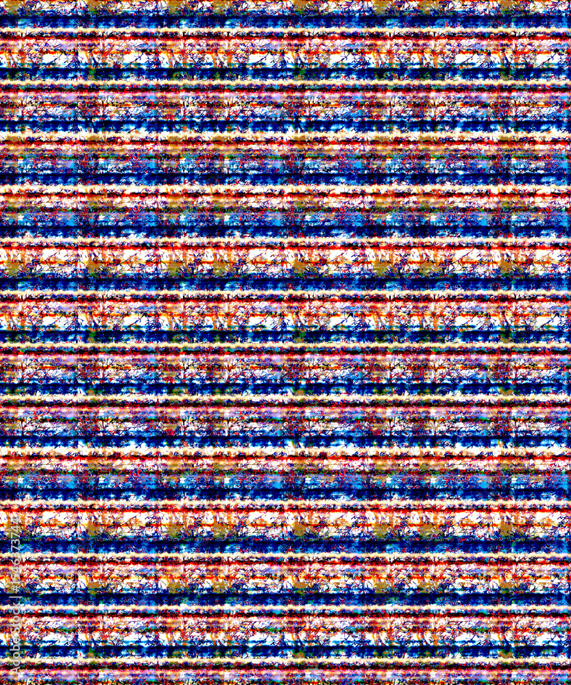 Fototapeta premium Seamless Pattern Illustrations for Designing in Unique and vibrant digital textile designs, crafted to bring elegance and sophistication to any fabric. Perfect for fashion, home decor