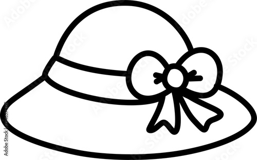 Cute Summer Sun Hat with Bow