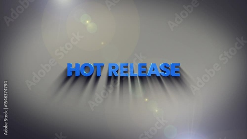 Hot Release 3D Text Animation in 4K