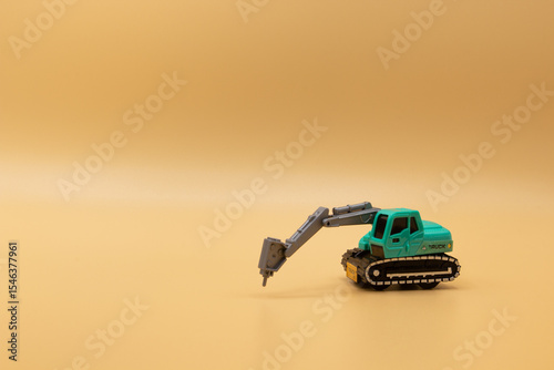 Juguetes trabajadores - Excavadora con taladro