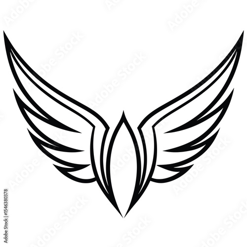 Bold Wings Logo Design for a Powerful Brand Identity