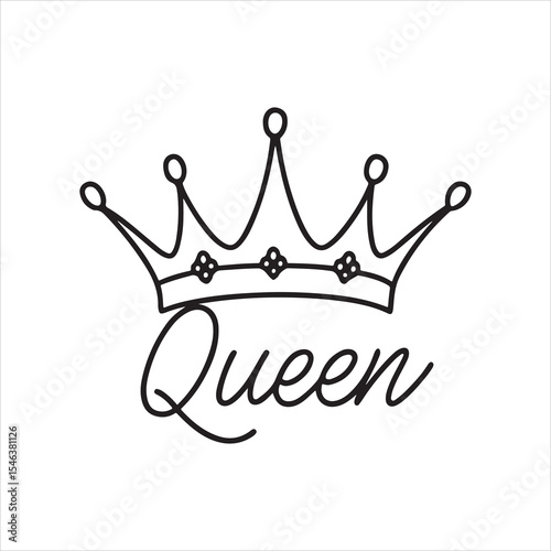 crown icon vector illustration