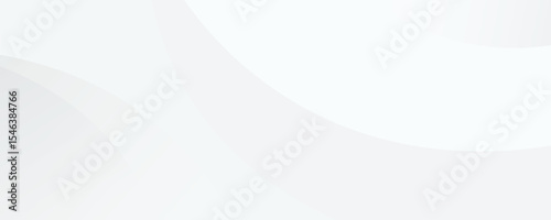 abstract white gradient color background with curve and swirl lines decoration