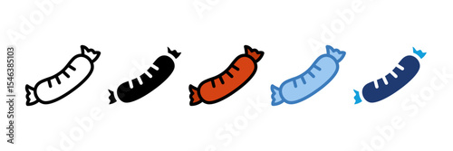 Sausage Links Icon Element For Design